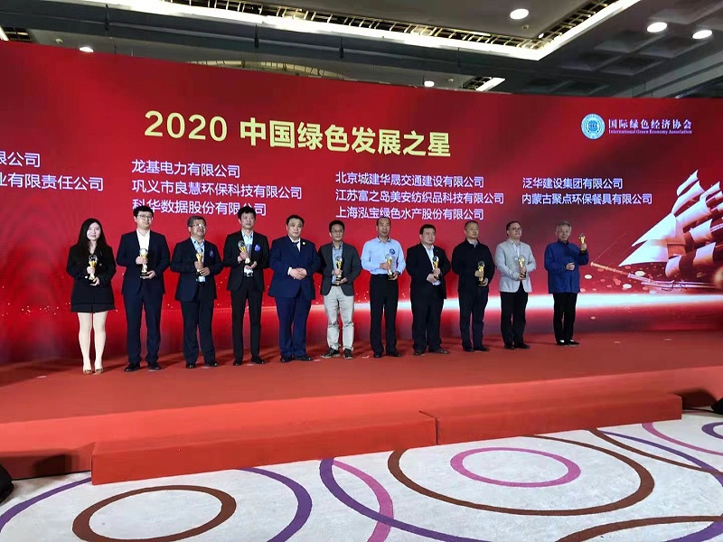 4、2020中国绿色发展之星颁奖现场